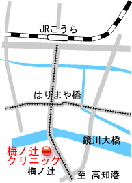 梅ノ辻クリニック地図